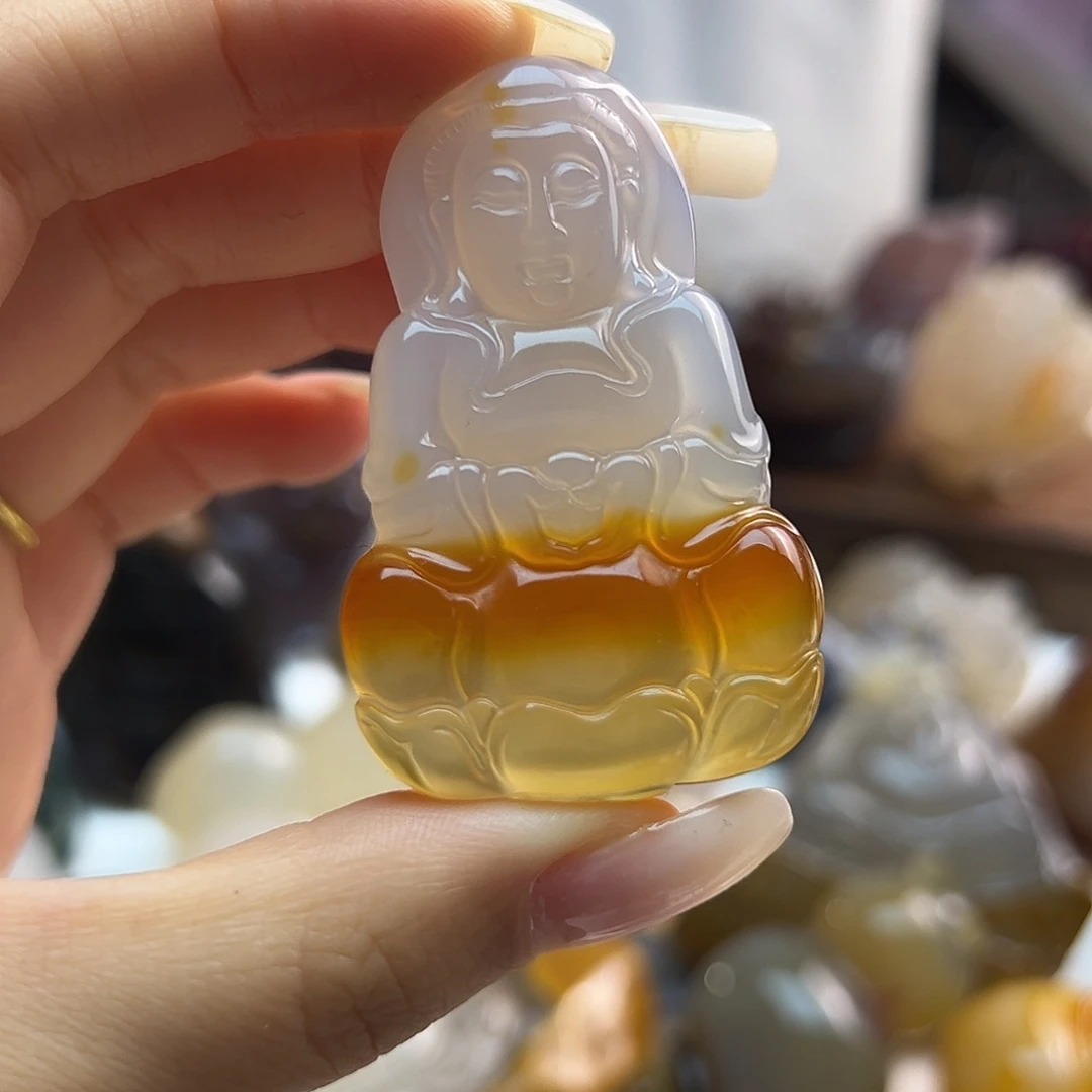 玛瑙/玉髓未镶嵌颈饰