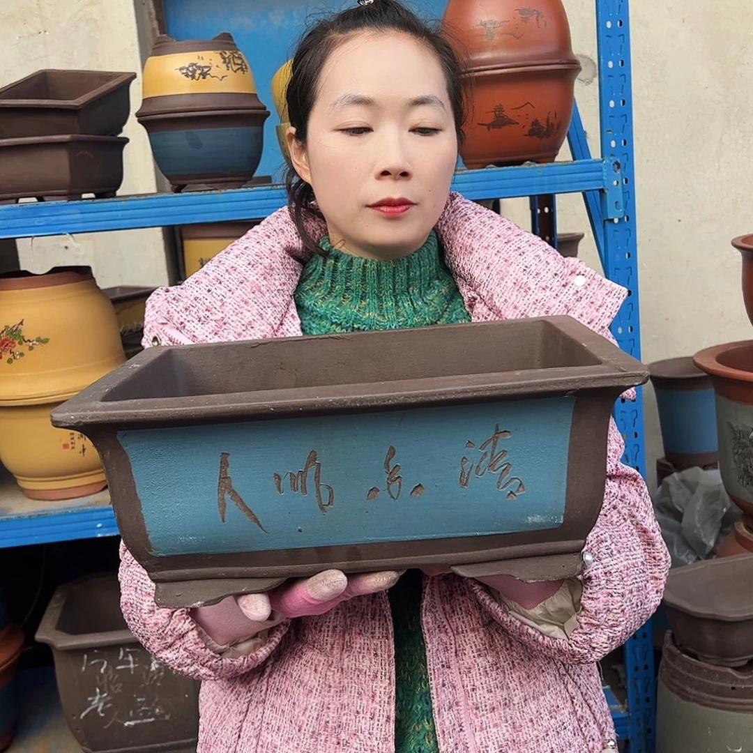 40蓝马槽花盆花盆花盆