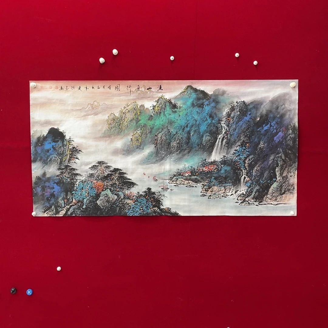 国画凌行志老师手绘国画精品