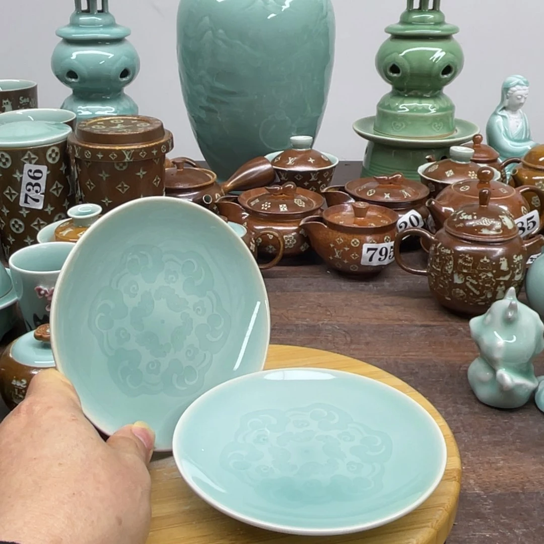 瓷2个图案随机瑕疵处理