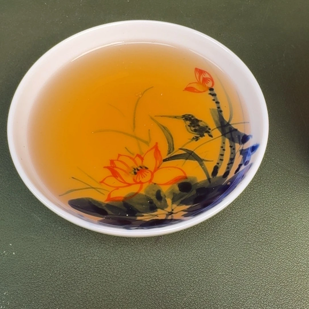 瓷景德镇纯手绘茶具圆圆258