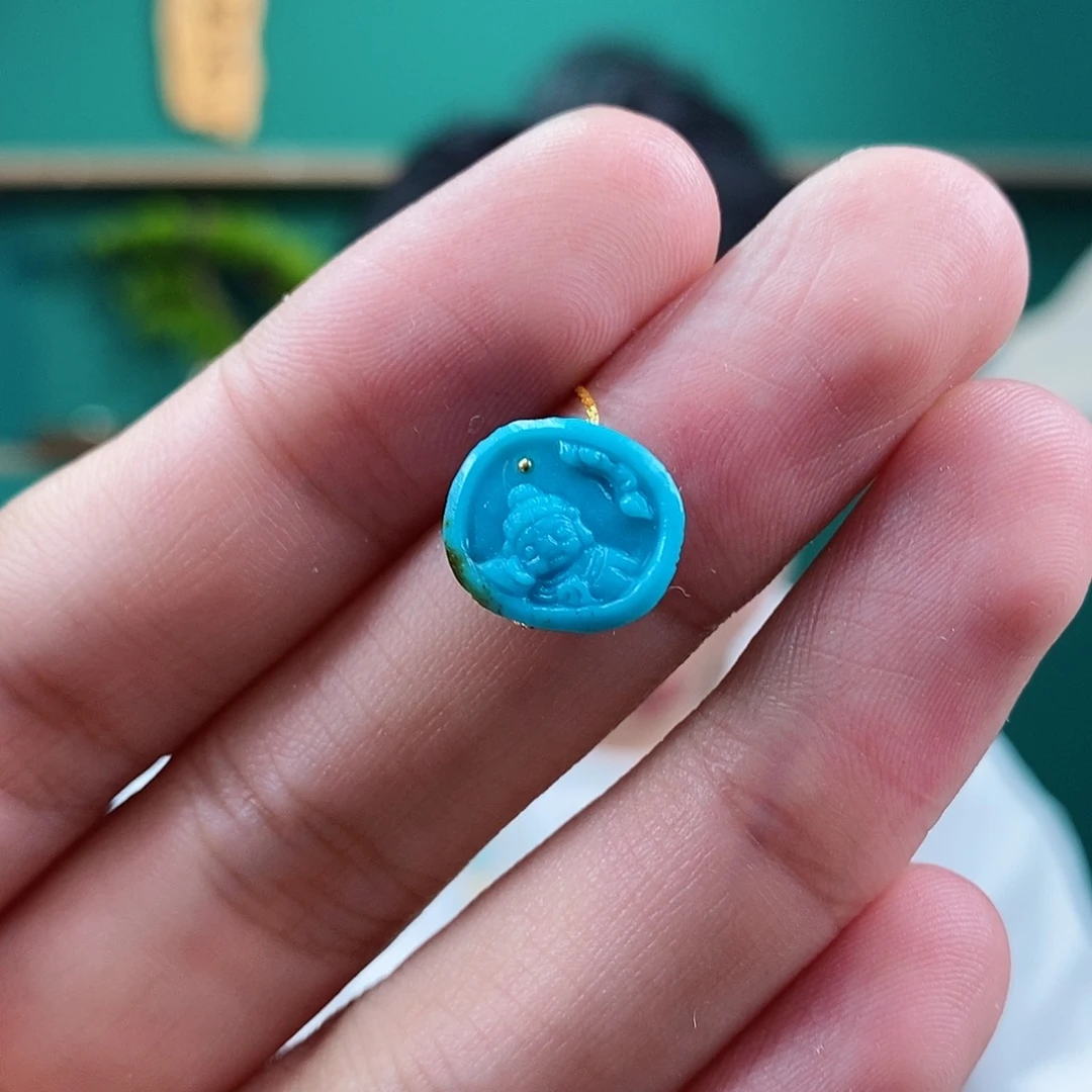 未镶嵌绿松石珠宝奇石