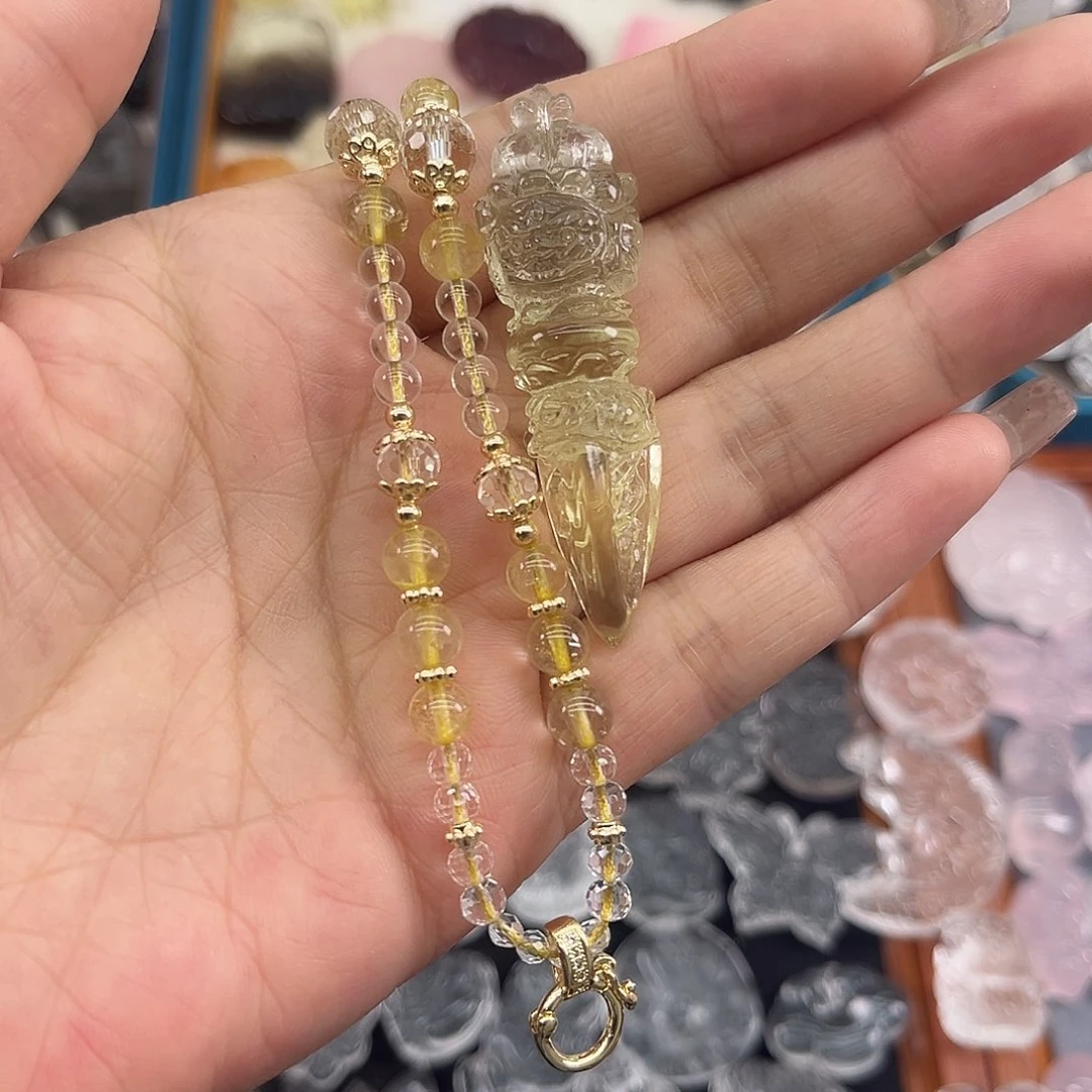水晶珠宝半成品未镶嵌i****y95