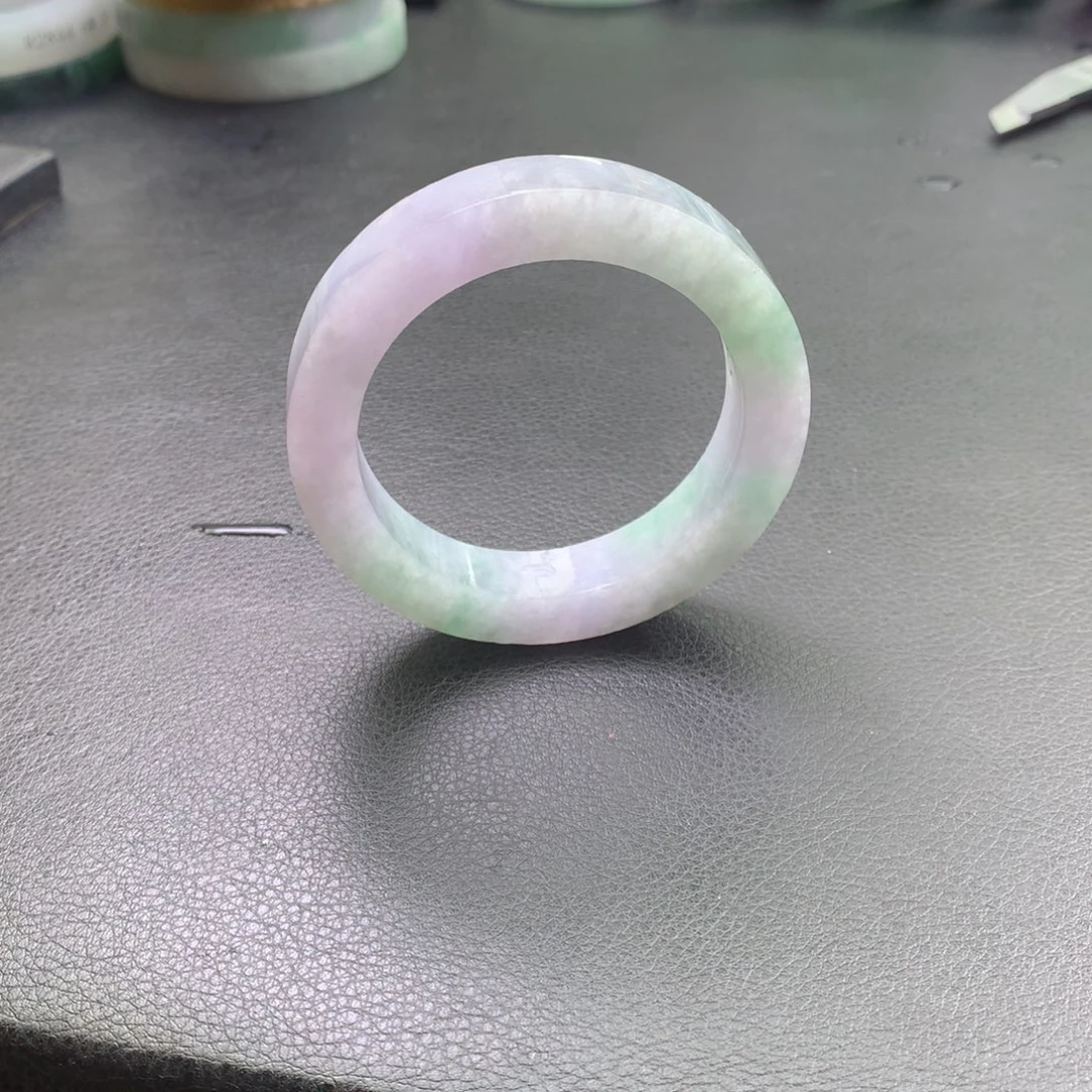 定制翡翠未镶嵌56-60正圈手镯