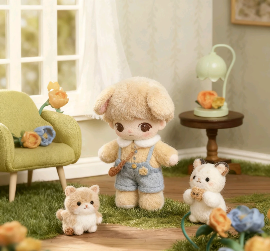 【9.9五子棋】毛绒玩具可爱摆件可爱挂件盲盒