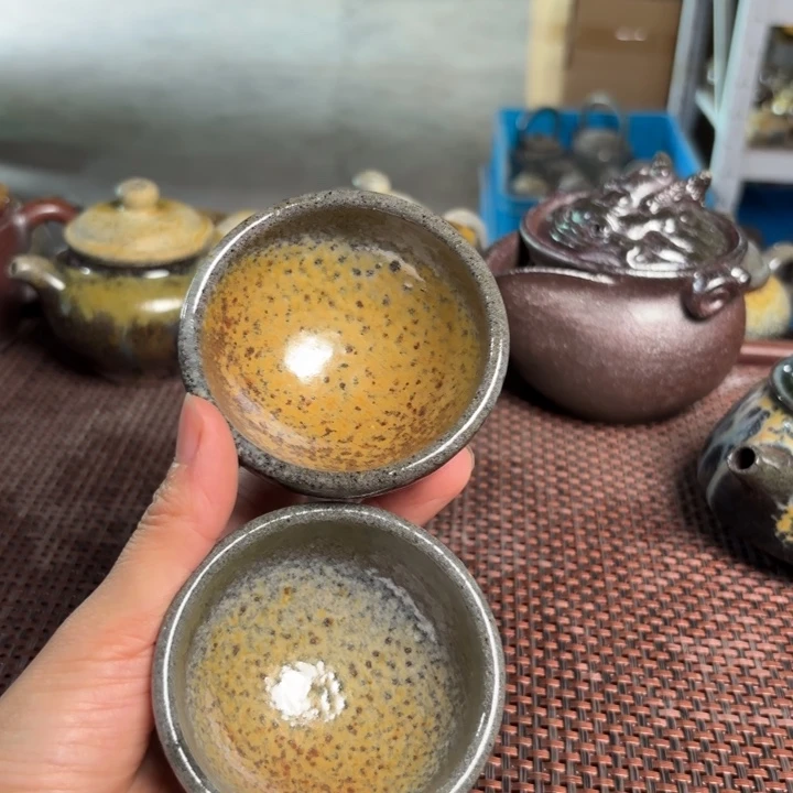 茶杯紫砂一对小杯60