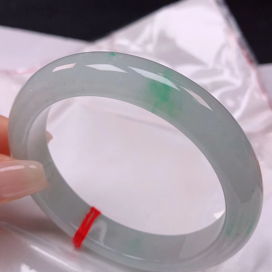 【闪购商品】未镶嵌手镯翡翠57翡翠手镯