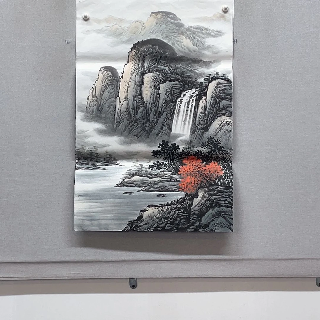 国画山水画作品欣赏1