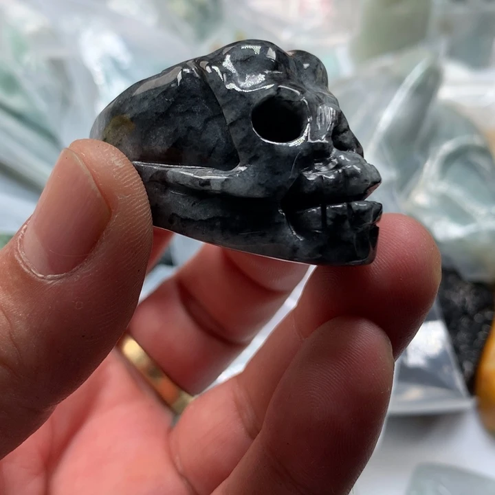 翡翠未镶嵌颈饰保真天然a货翡翠