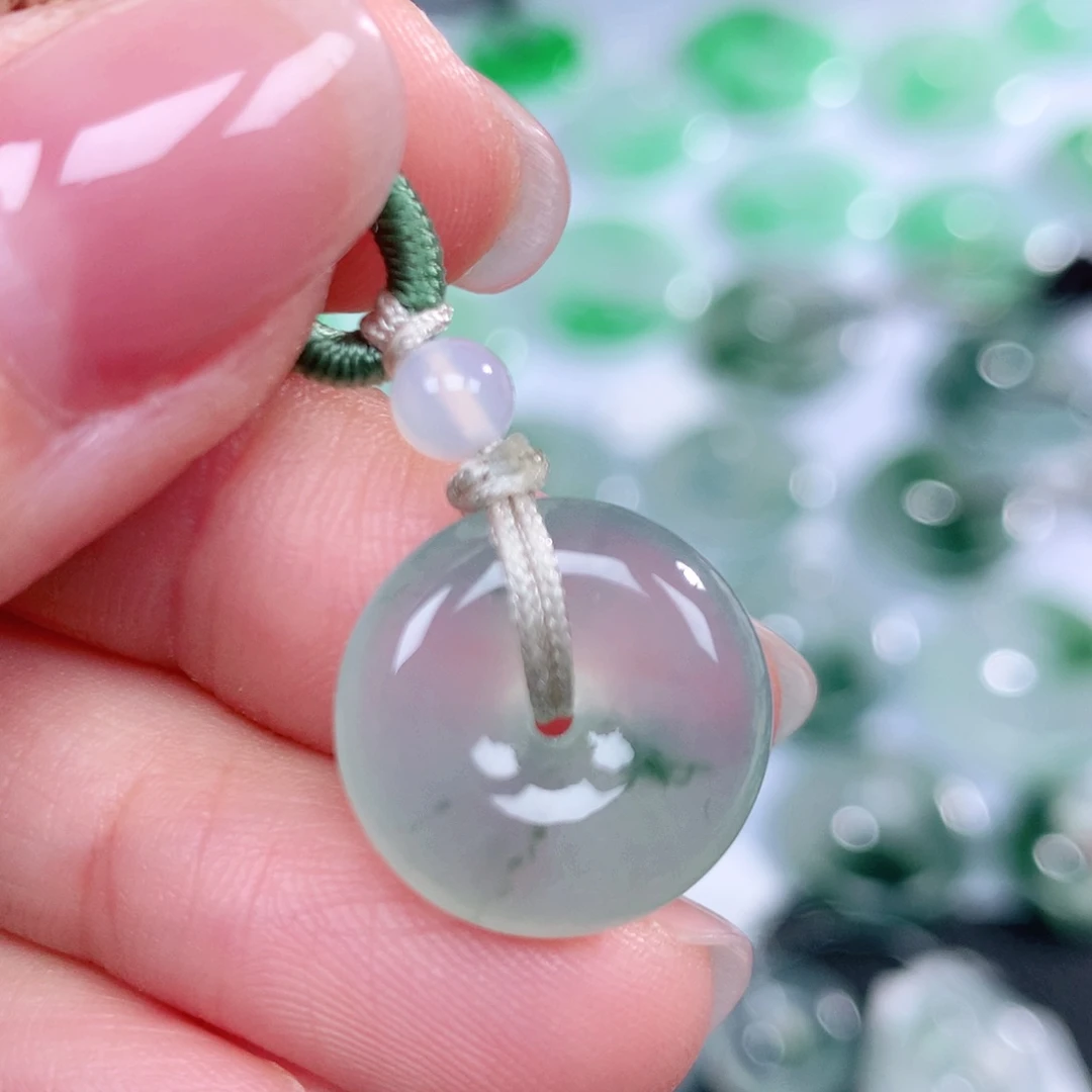 翡翠未镶嵌颈饰15.5-5.0