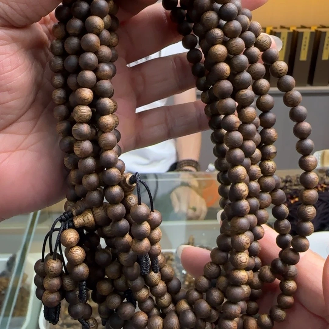 沉香手串多样性发1条06圆珠千里香高货14克
