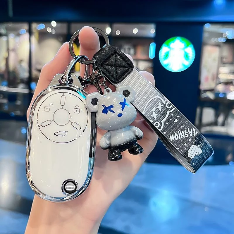 24新款奔腾小马钥匙套奔腾小马活力马元气马萌趣马车全包保护壳扣