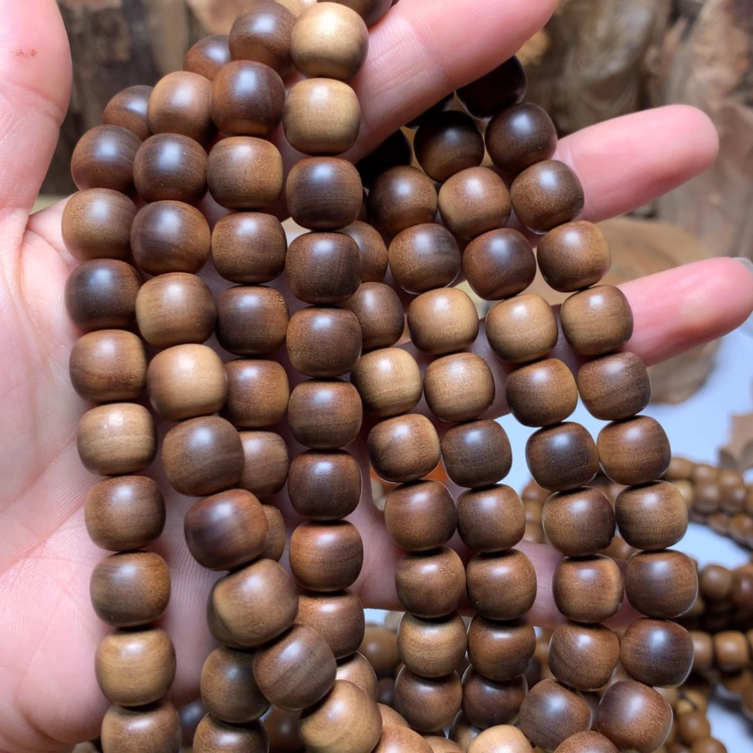檀香木手串/手链顺*老山檀香1.0✖️1.1多圈黑肉老料