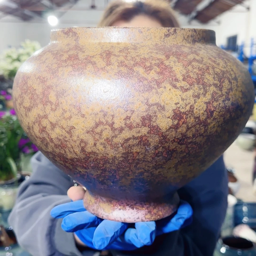 花盆紫砂高21口17