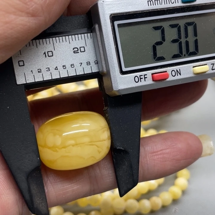 琥珀未镶嵌裸石墩子