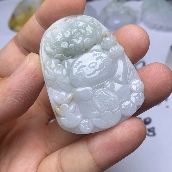 颈饰未镶嵌翡翠翡翠