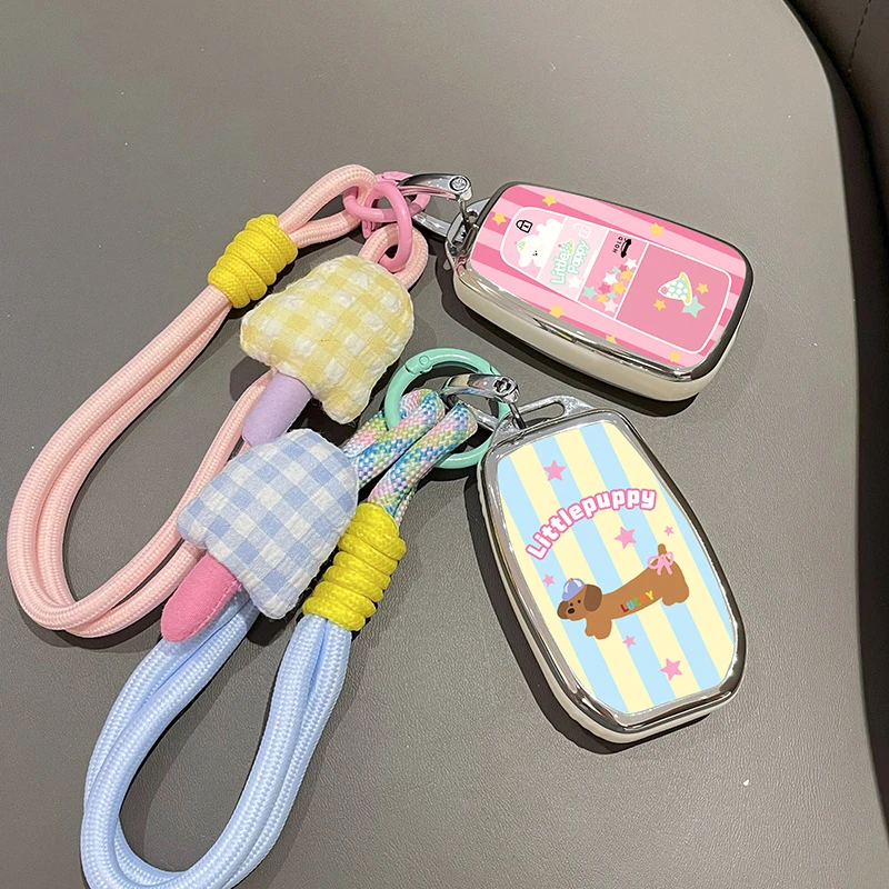 二喵丰田钥匙套卡罗拉凯美瑞车雷凌亚洲龙荣放rav4威兰达汉兰达扣