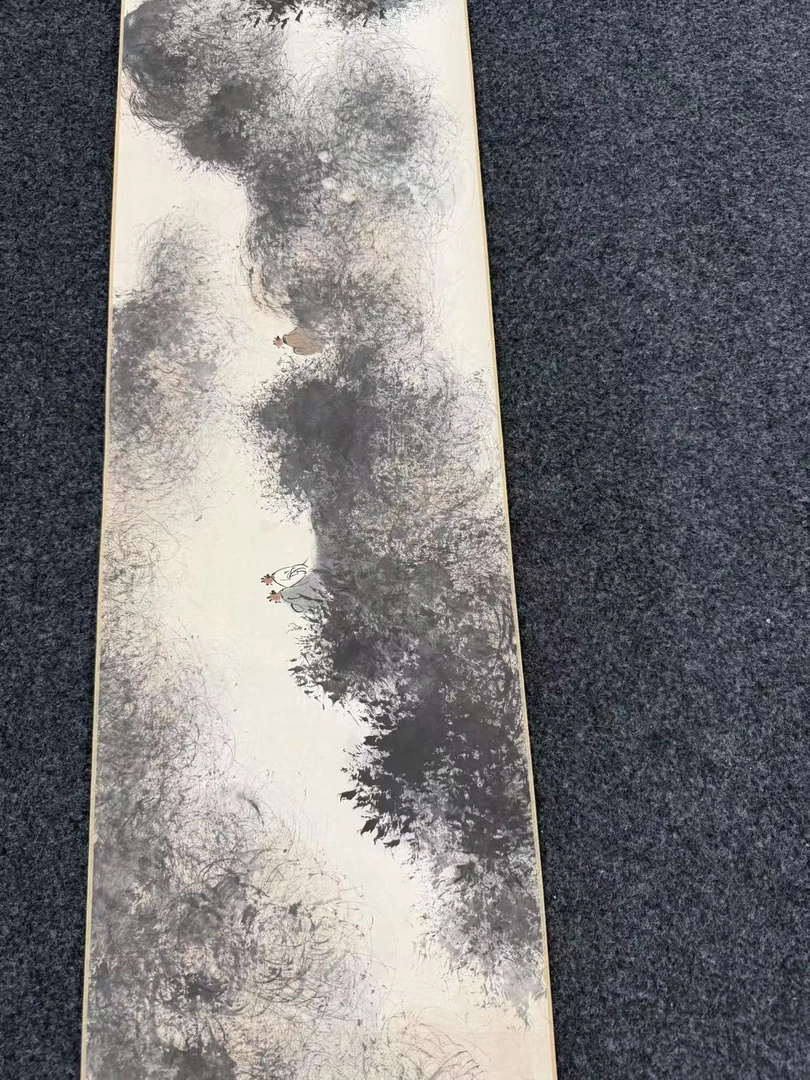 微喷蜡染加厚小楷行草书半生熟宣纸长卷