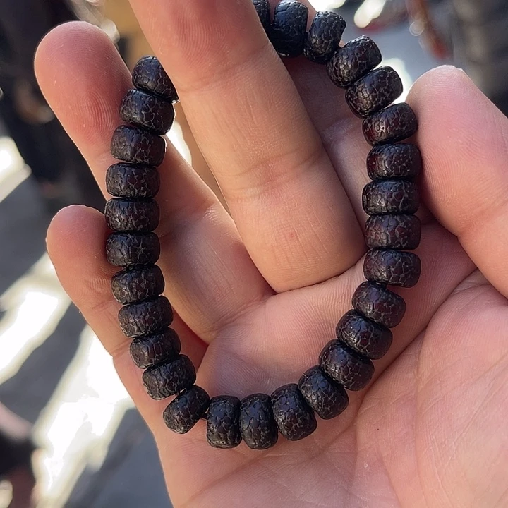 千***服吊坠未镶嵌非洲紫檀（红花梨）