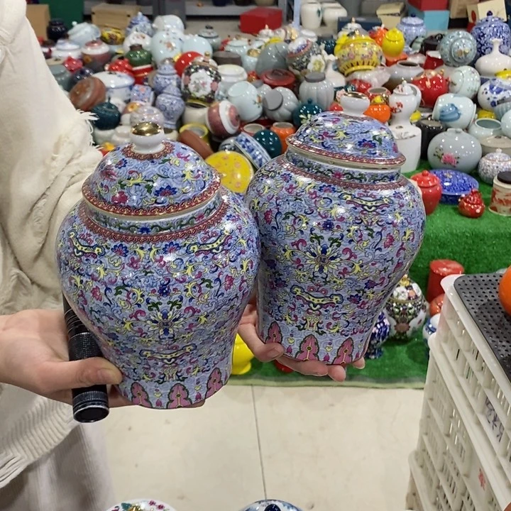 罐陶瓷储物罐密封罐茶叶罐