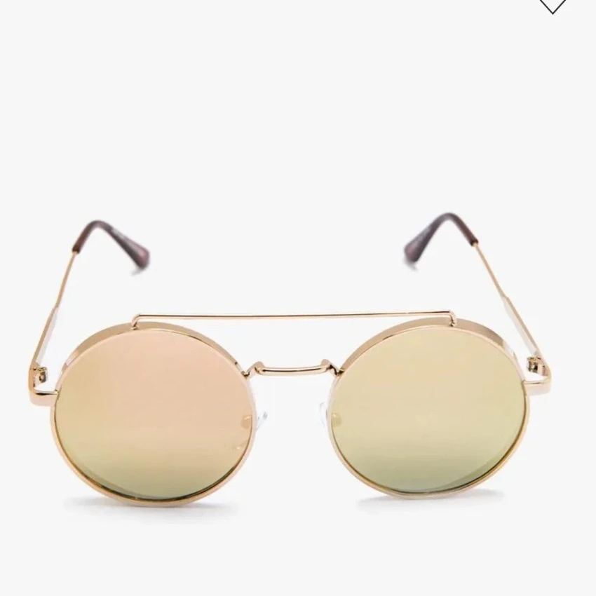 圆形复古彩色镜片防紫外线休闲太阳镜