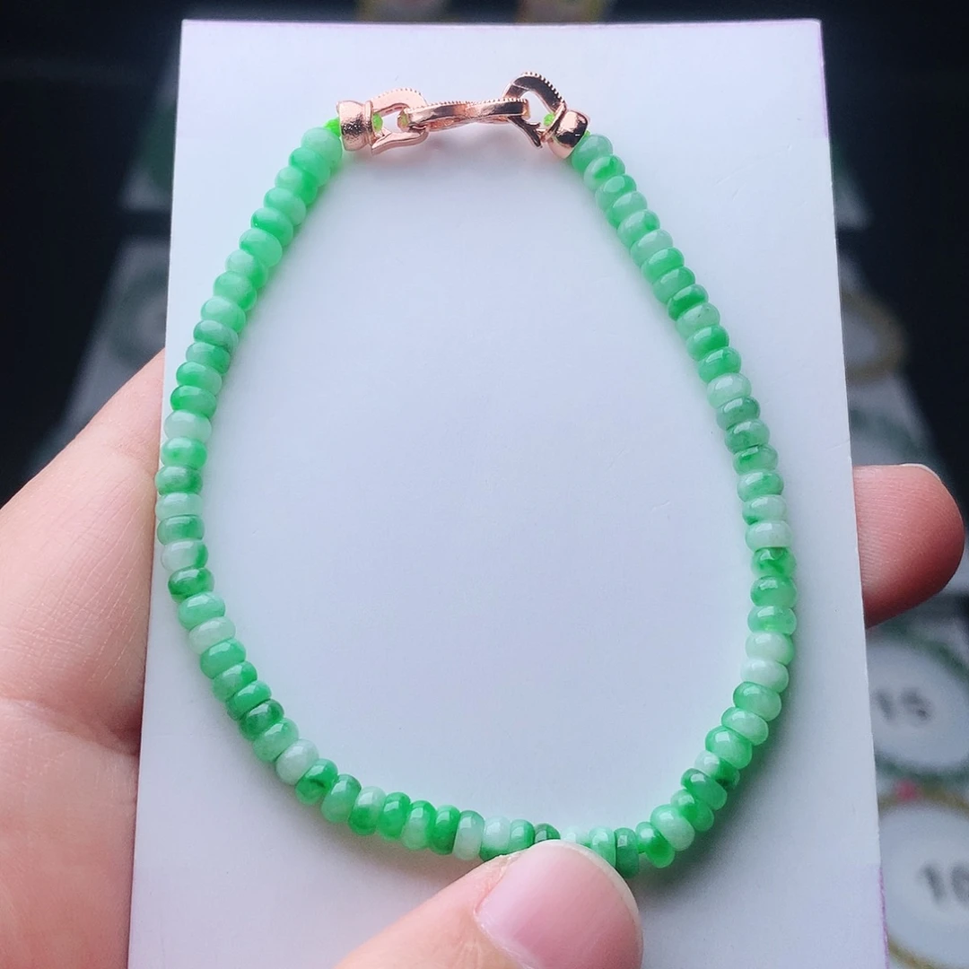 翡翠未镶嵌手链翡翠