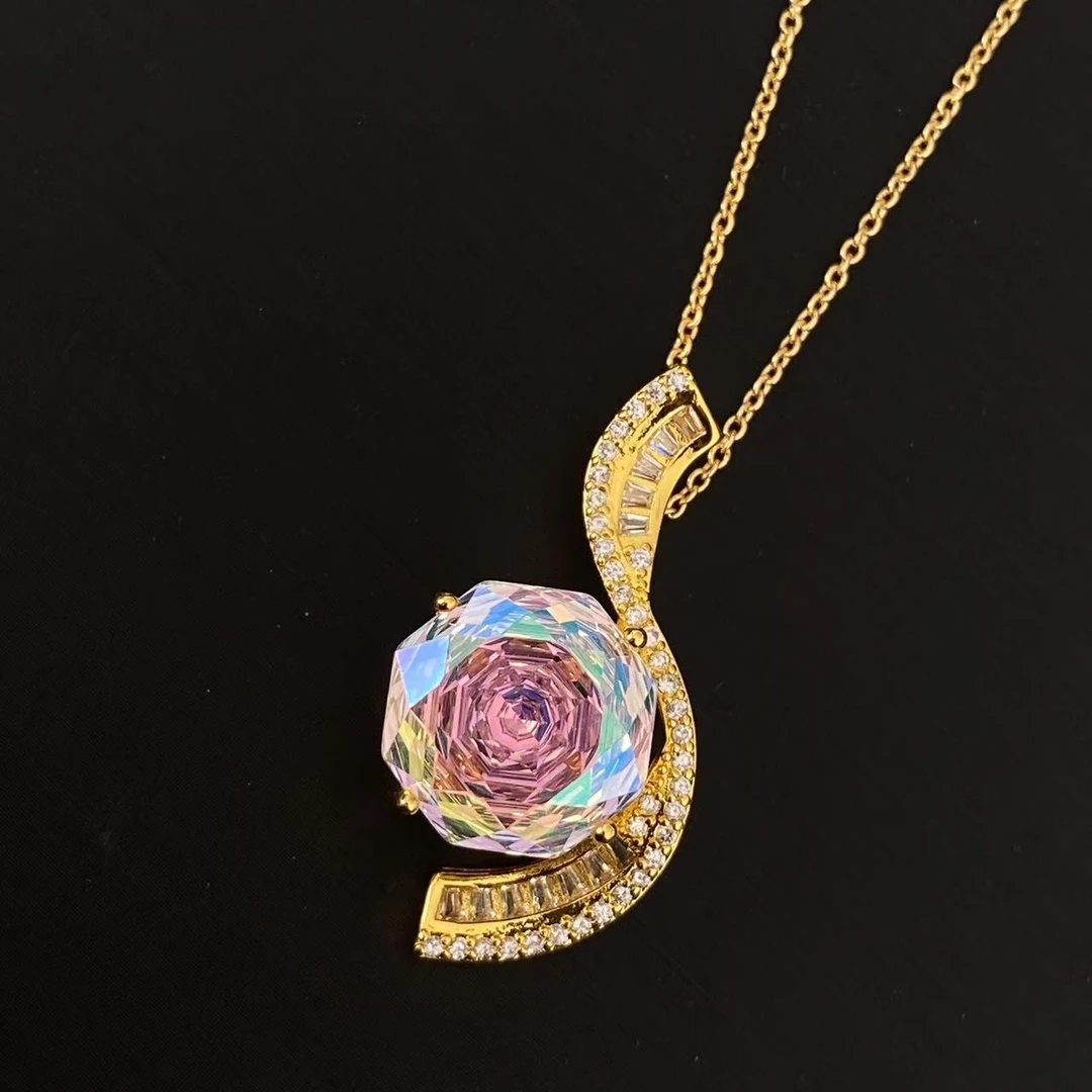 【南非定制】经典高级轻奢大气百搭吊坠Wd293014