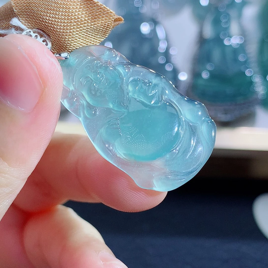 未镶嵌挂件翡翠翡翠