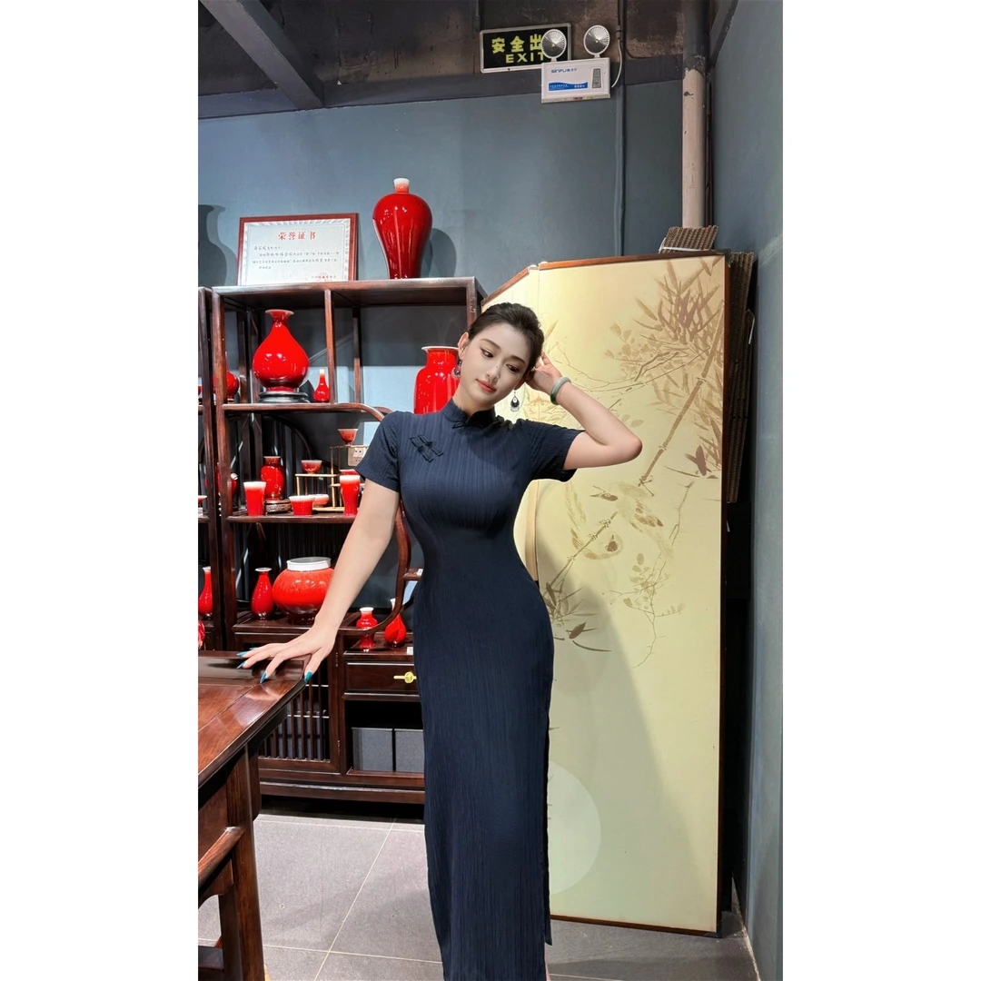 肆意【青云志】新中式中国风改良旗袍轻奢气质日常优雅显瘦连衣裙女