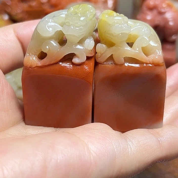 老挝石老挝保利石印章