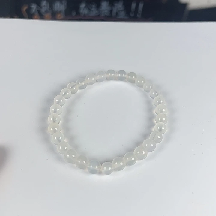 未镶嵌手链玛瑙/玉髓6mm玛瑙手串