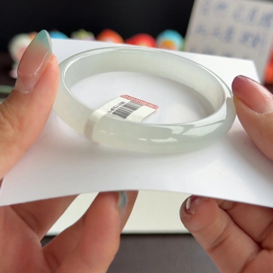 翡翠未镶嵌手镯30号 53贵妃