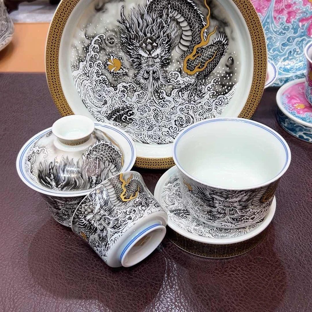 盖碗景德镇陶瓷艺术