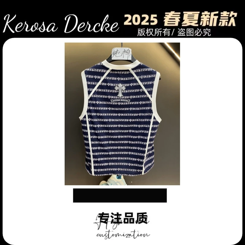 【凡记专属-XU861】25年蛇年限定设计师潮流休闲背心Kerosa Dercke