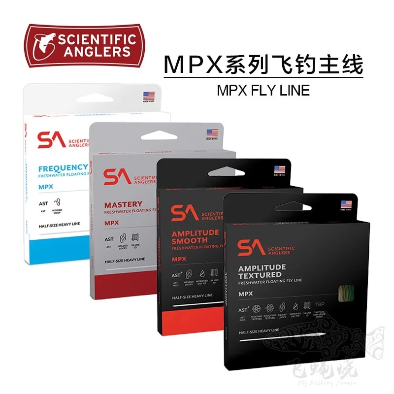 现货SA MPX飞钓主线科学钓鱼人淡水泛用浮水溪流飞蝇烧