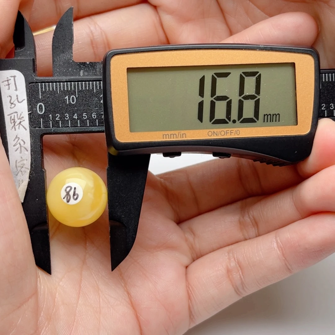 蜜蜡裸石未镶嵌浩*蜜蜡圆珠梦