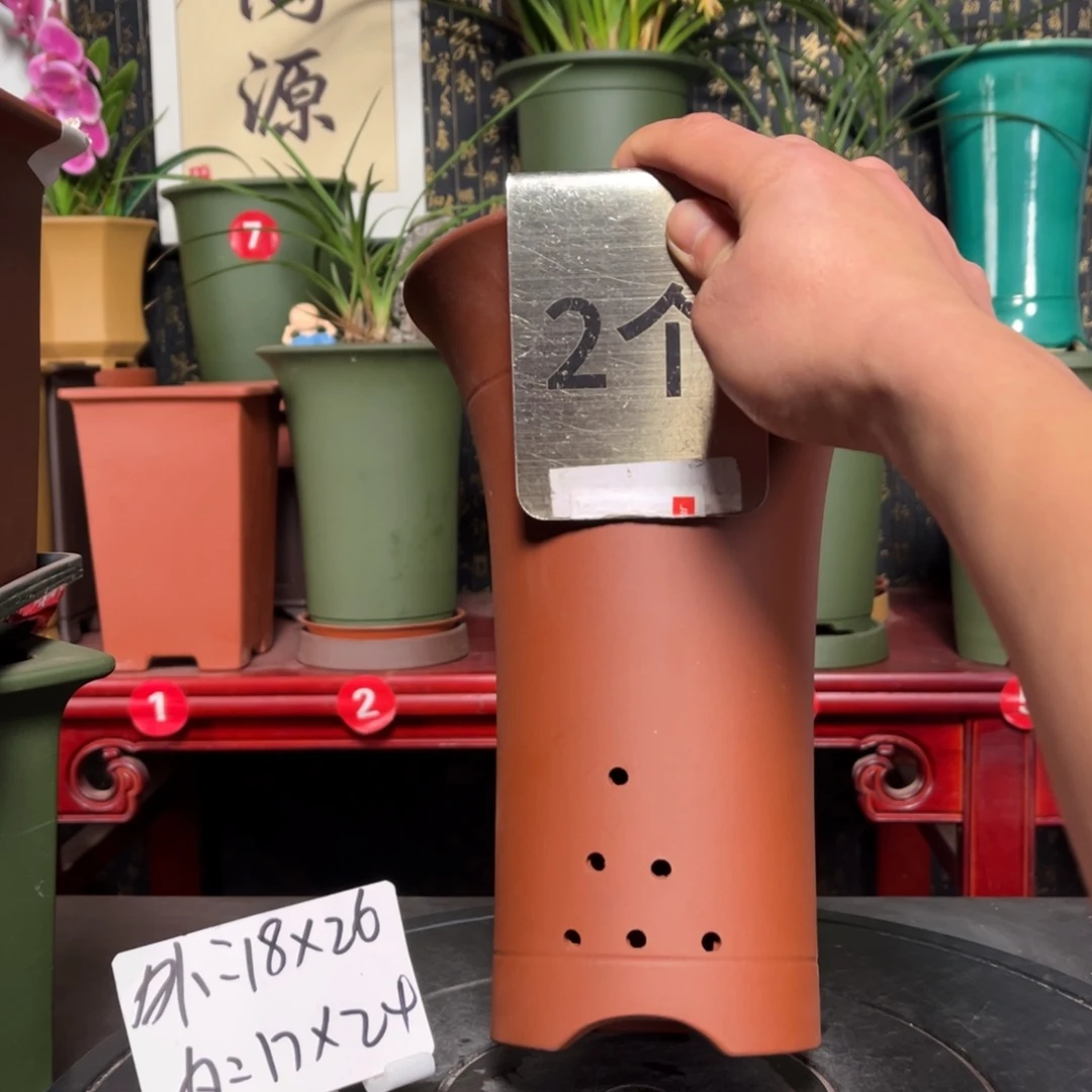 紫砂花盆紫砂花盆