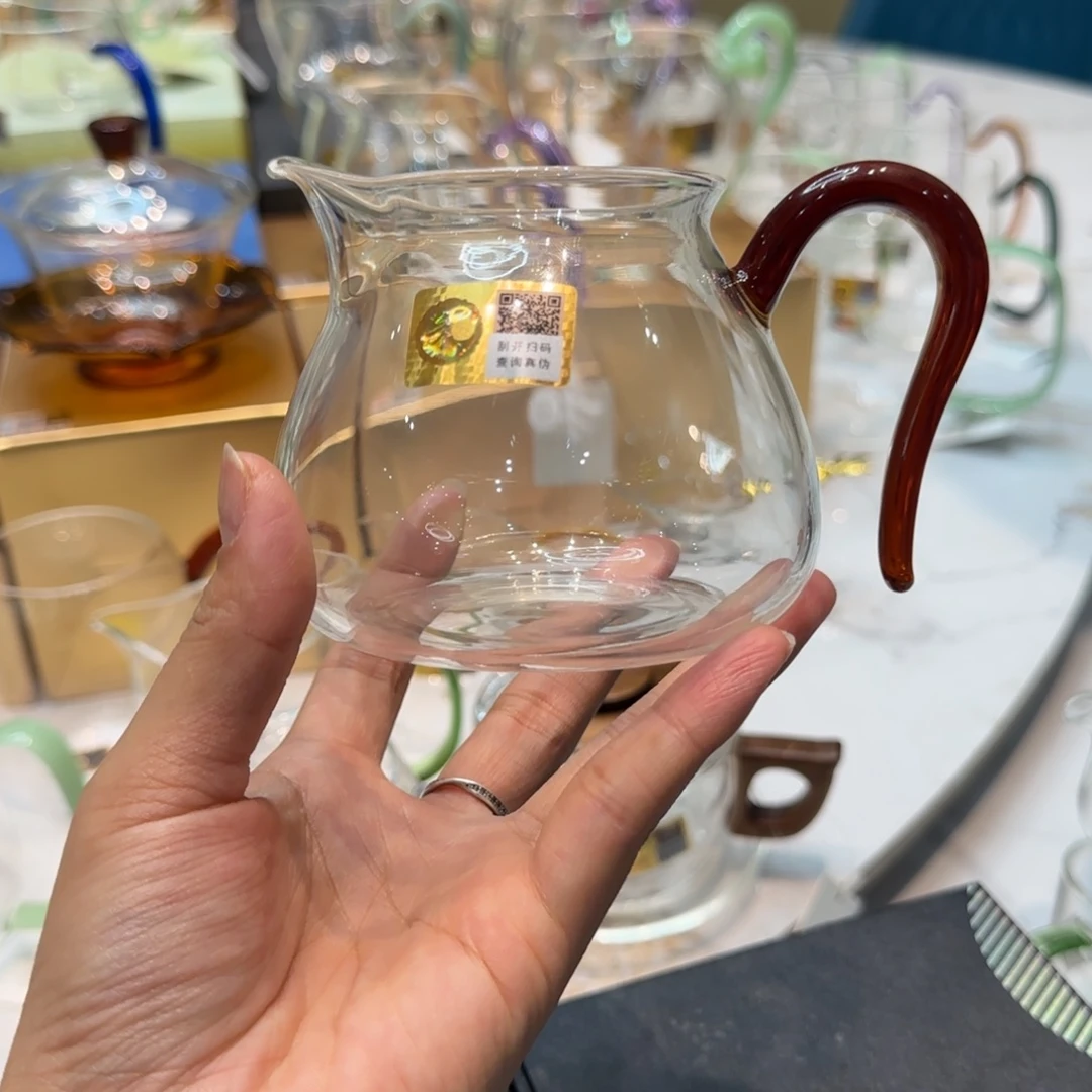 禾器琥珀色晶悦公道杯