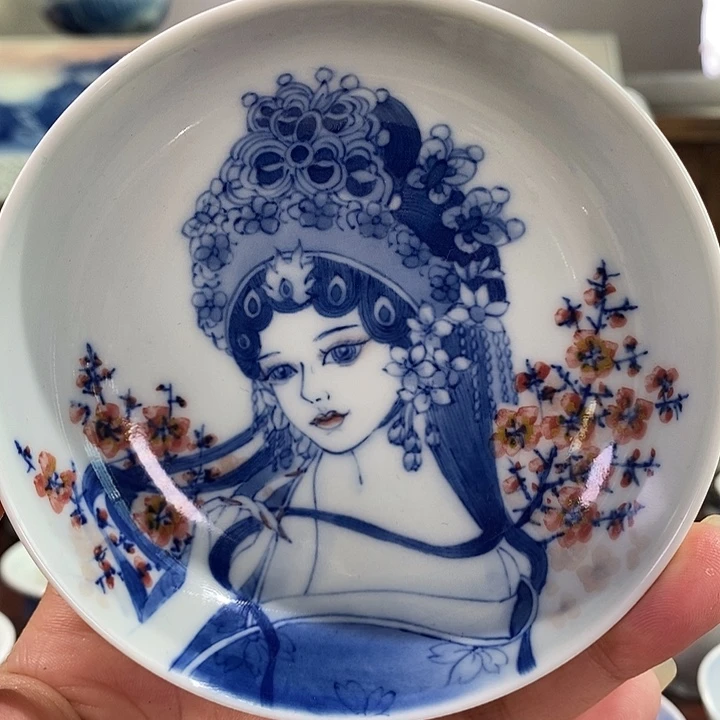 杯景德镇手工手绘陶瓷，高亮兴老师作品