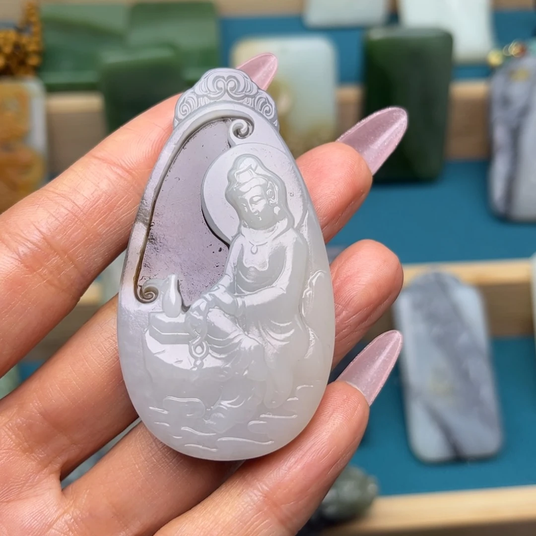 和田玉挂件未镶嵌