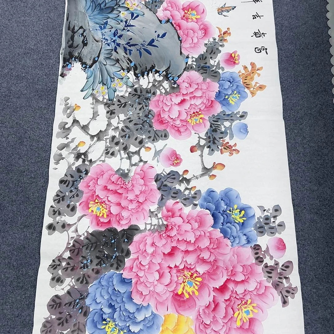 国画国画作品纯手绘作品