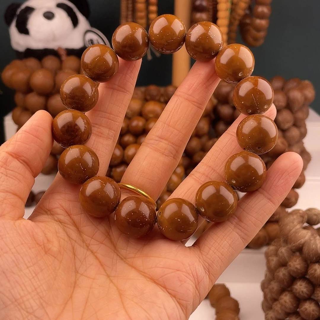 紫金鼠手串本****9光珠紫金鼠