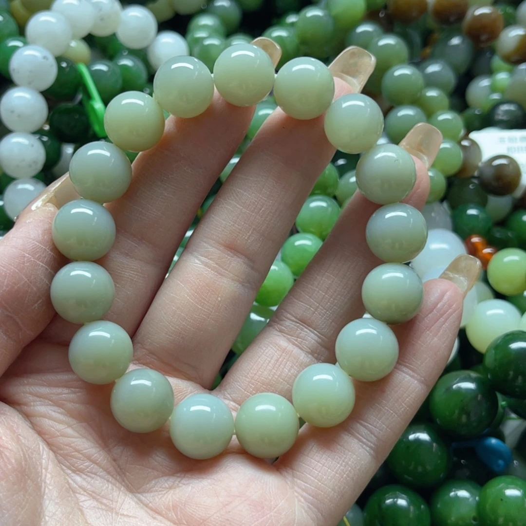 和田玉手链未镶嵌