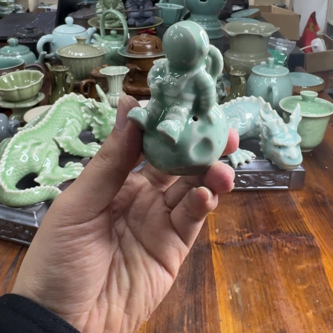 小仲青瓷茶器微瑕7180