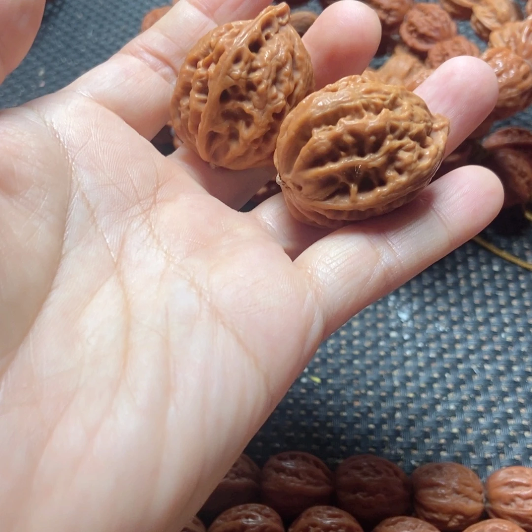 西***星吊坠文玩核桃秋子一对