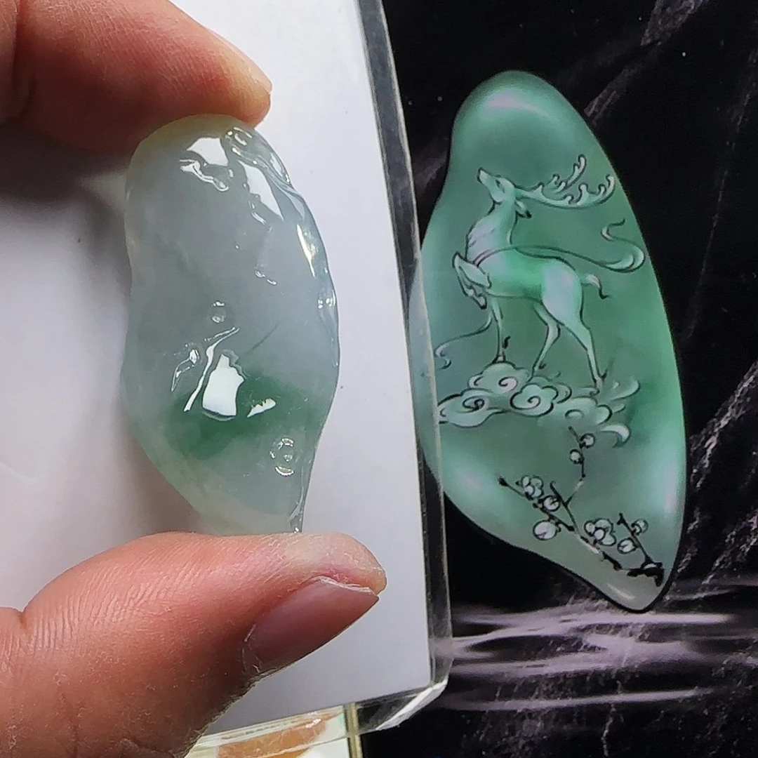 定制翡翠未镶嵌翡翠