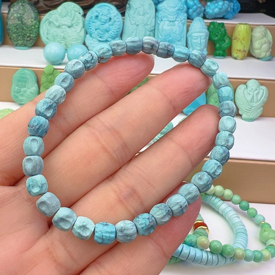 未镶嵌绿松石项链