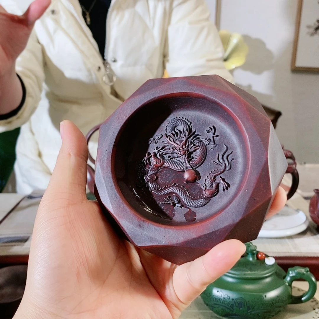 紫砂茶壶宜兴紫砂壶甩出吃货