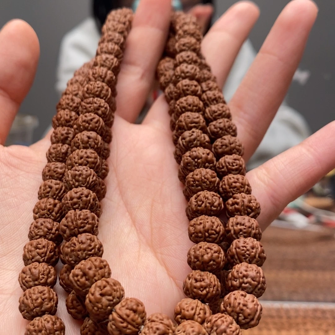 一***萝金刚菩提手串纯血108卡9