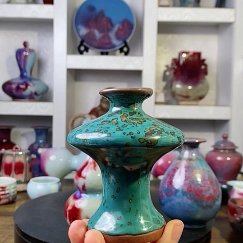 摆件禹州神后钧瓷原产地~